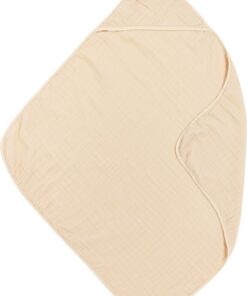 Meyco Baby Uni badcape - hydrofiel - soft peach - 80x80cm