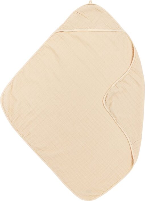 Meyco Baby Uni badcape - hydrofiel - soft peach - 80x80cm