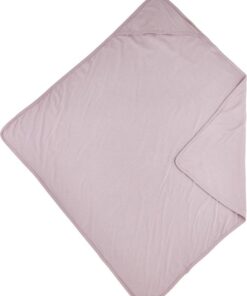 Meyco Baby Uni badcape - lilac - 80x80cm