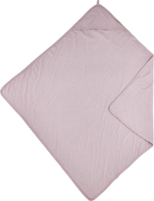 Meyco Baby Uni badcape - lilac - 80x80cm