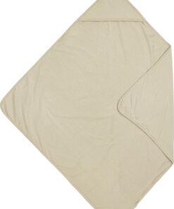 Meyco Baby Uni badcape - sand - 80x80cm