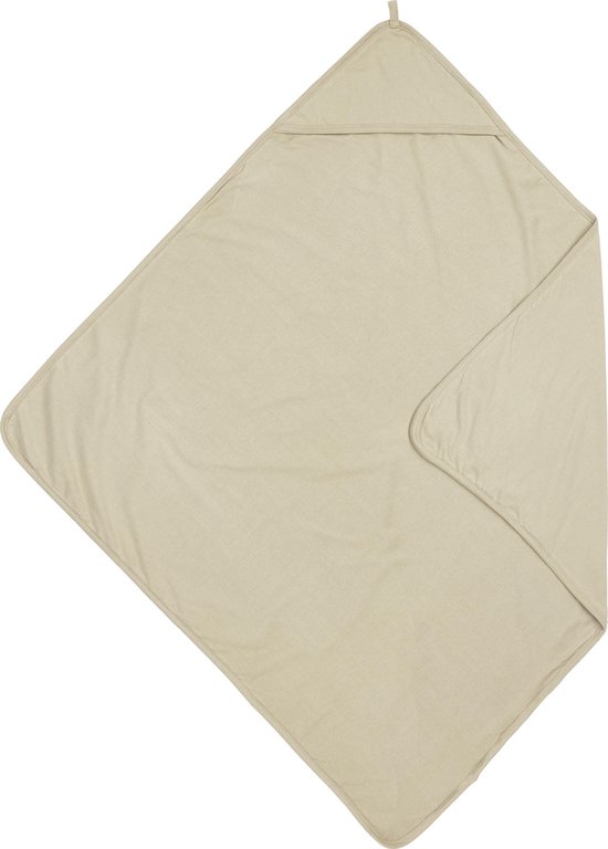 Meyco Baby Uni badcape - sand - 80x80cm