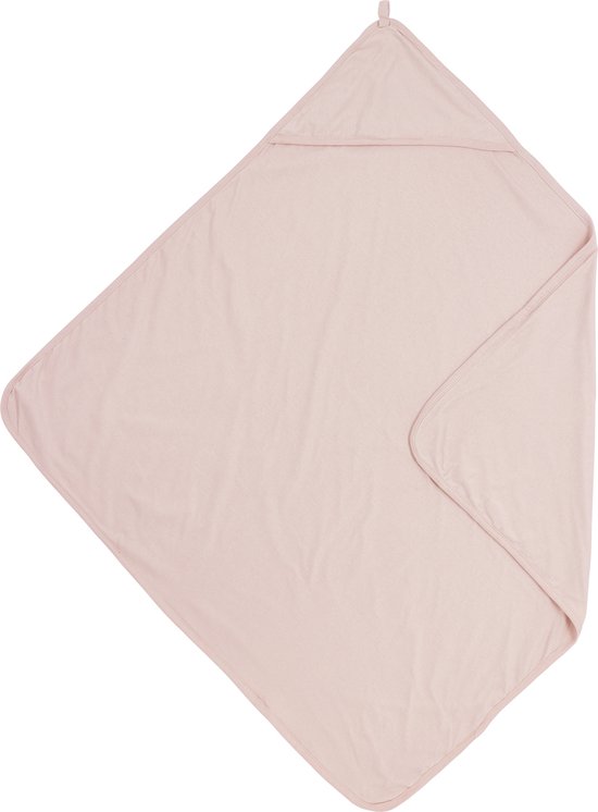 Meyco Baby Uni badcape - soft pink - 80x80cm