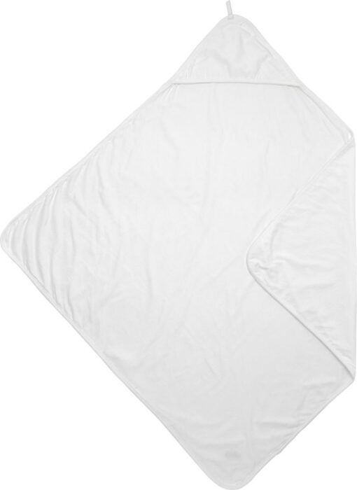 Meyco Baby Uni badcape - white - 80x80cm