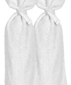 Meyco Baby Uni kruikenzak - 2-pack - badstof - white