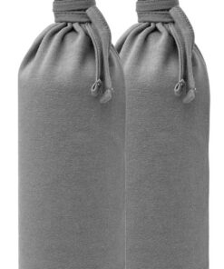 Meyco Baby Uni kruikenzak - 2-pack - grey