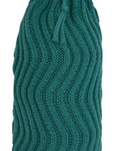 Meyco Baby Waves kruikenzak - emerald green