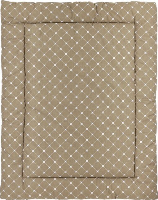 Meyco Baby X Mrs.Keizer Louis boxkleed - taupe - 80x100cm