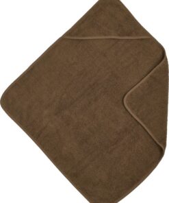 Meyco badcape Basic Badstof - Chocolate - 75x75cm