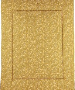 Meyco Cheetah/Uni boxkleed - 80x100cm - honey gold