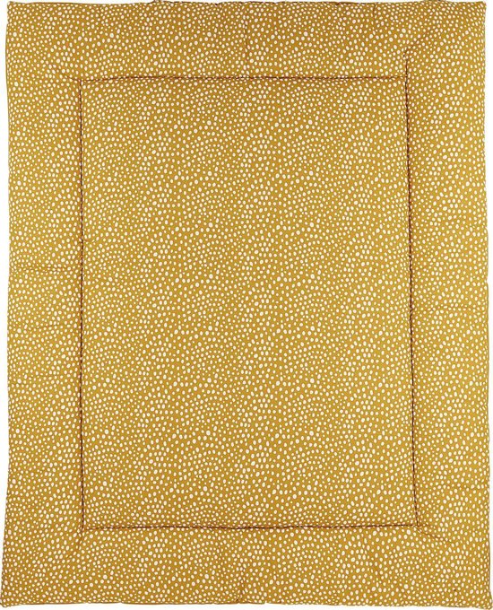 Meyco Cheetah/Uni boxkleed - 80x100cm - honey gold