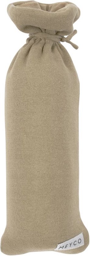 Meyco Knit Basic kruikenzak - taupe