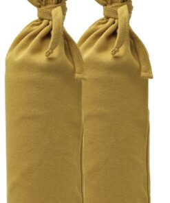 Meyco kruikenzak Basic jersey - 2-pack - Honey Gold