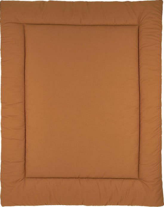 Meyco Uni boxkleed - 80x100cm - Camel/Warm sand