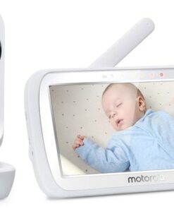 Motorola EASE35 - Babyfoon met camera - 5" - Nachtzicht - Thermometer – Walkietalkie functie