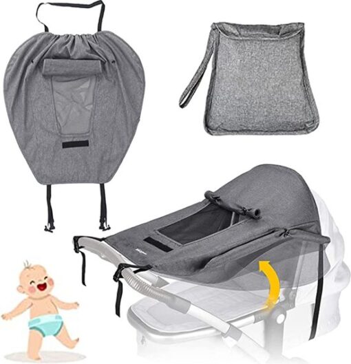 Multifunctionele kinderwagen Paraplu Baby Parasol/Umbrella for Pram, Buggy or Stroller - Zonnescherm - Zonnescherm - Umbrella, Multi-purpose Sun Umbrella for Garden