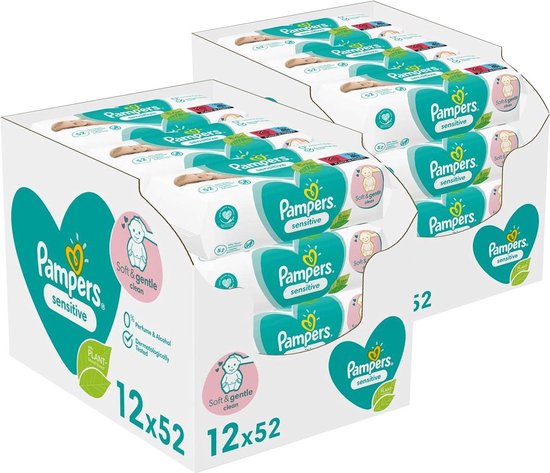 Pampers - Baby Dry - Maat 4 - Mega Pack - 106 luiers - 9/14 KG