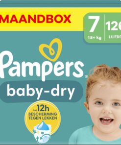 Pampers - Baby Dry - Maat 7 - Maandbox - 126 stuks - 15+ KG