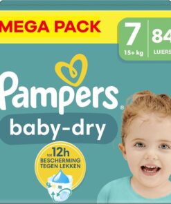 Pampers - Baby Dry - Maat 7 - Mega Pack - 84 stuks - 15+ KG