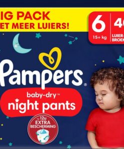 Pampers - Baby Dry Night Pants - Maat 6 - Big Pack - 46 luierbroekjes