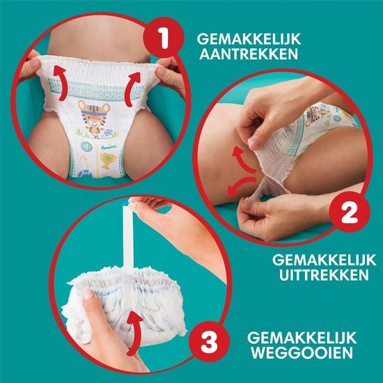 Pampers - Baby Dry Pants - Maat 6 - Mega Pack - 92 stuks - 14/19 KG