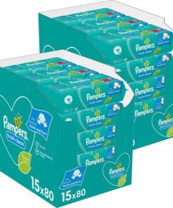 Pampers - Fresh Clean - Billendoekjes - 2400 doekjes - 30 x 80