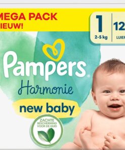 Pampers - Harmonie - Maat 1 - Mega Pack - 120 stuks - 2/5 KG