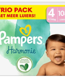 Pampers - Harmonie - Maat 4 - Mega Pack - 108 stuks - 9/14 KG