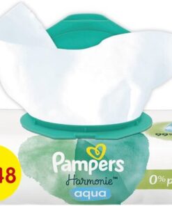 Pampers - Harmonie Aqua - Billendoekjes - 144 doekjes - 3 x 48