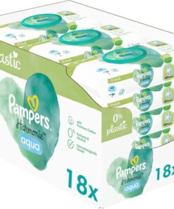 Pampers - Harmonie Aqua - Billendoekjes - 864 doekjes - 18 x 48