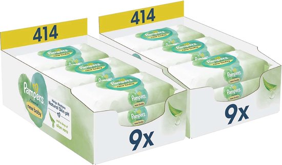 Pampers - Harmonie New Baby - Billendoekjes - 828 doekjes - 18 x 46