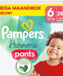 Pampers - Harmonie Pants - Maat 6 - Mega Maandbox - 264 stuks - 15+ KG