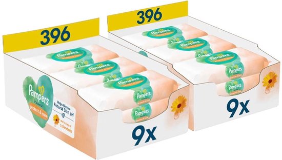 Pampers - Harmonie Protect & Care - Calendula - Billendoekjes - 792 doekjes - 18 x 44