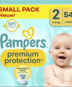 Pampers - Premium Protection - Maat 2 - Small Pack - 54 luiers - 4/8 KG