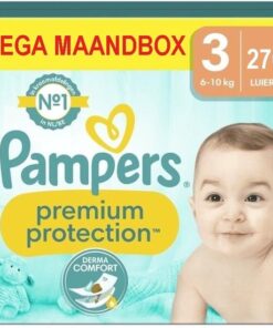 Pampers - Premium Protection - Maat 3 - Mega Maandbox - 276 luiers - 6/10 KG