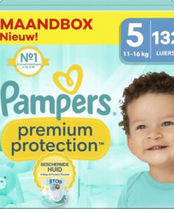 Pampers - Premium Protection - Maat 5 - Maandbox - 132 luiers - 11/16 KG