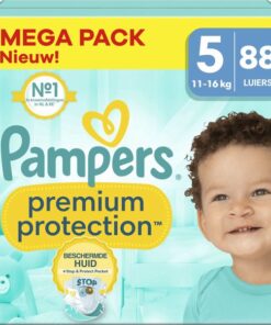 Pampers - Premium Protection - Maat 5 - Mega Pack - 88 luiers - 11/16 KG