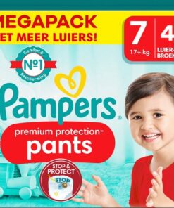 Pampers - Premium Protection Pants - Maat 7 - Big Pack - 41 stuks - 17+ KG