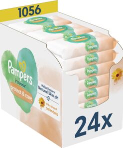 Pampers Harmonie Protect&Care Vochtige Reinigings Doekjes voor Kinderen met goudsbloem 1056 st