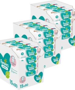 Pampers Sensitive Billendoekjes - 45 Pakken - 3600 babydoekjes