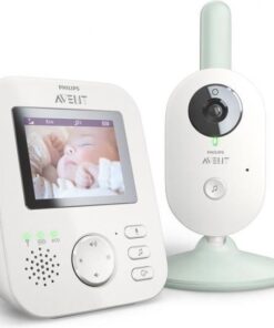 Philips Avent SCD831/26 beeldbabyfoon - babyfoon met camera - wit lichtgroen