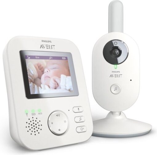 Philips Avent SCD833/26 beeldbabyfoon - babyfoon met camera - wit