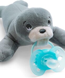 Philips Avent Snuggle SCF348/14 Knuffelspeen - 0-6 Maanden - Zeehondje