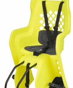 Polisport - Joy FF Fiets Kinderzitje met Framebevestiging - Fluo Geel