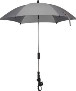 Prénatal parasol kinderwagen / buggy universeel - UV 50+ protectie - Grijs - Ø 80 cm