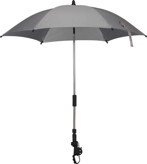 Prénatal parasol kinderwagen / buggy universeel - UV 50+ protectie - Grijs - Ø 80 cm