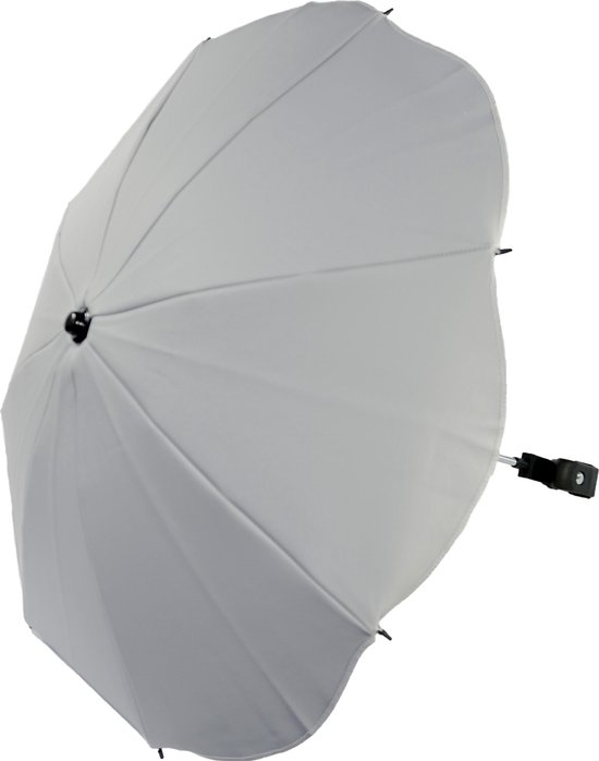 P'tit Chou - Universele Parasol kinderwagen - Eco leder - Grijs