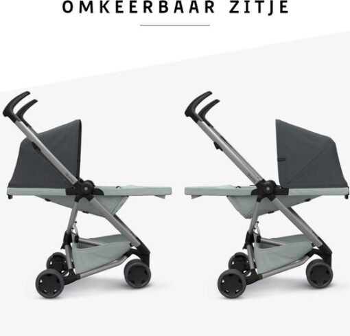 Quinny Zapp Flex Buggy - Graphite on Grey