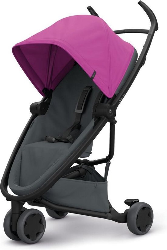 Quinny Zapp Flex Buggy - Pink on Graphite