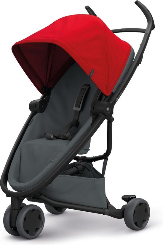 Quinny Zapp Flex Buggy - Red on Graphite